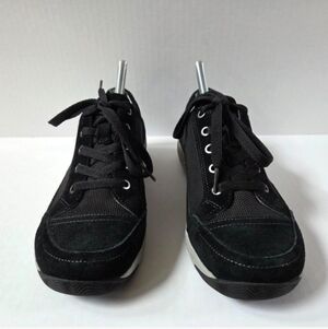 Dansko Shoes Womens 39 / 9 Black Suede Harmony Comfort Sneakers Oxfords